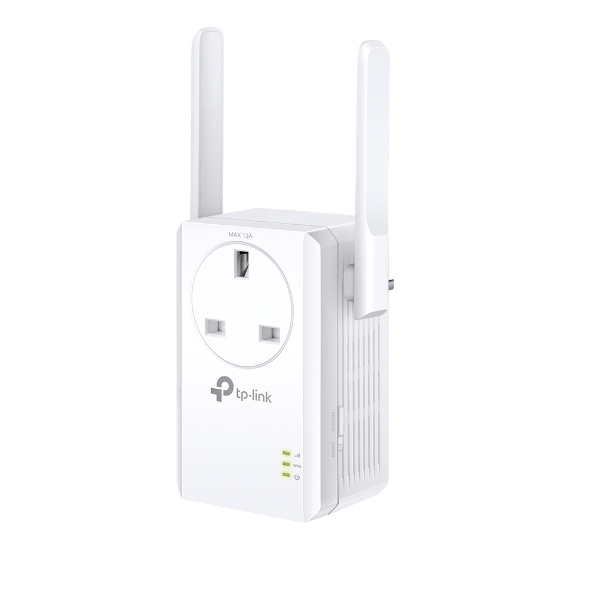 300Mbps Wi-Fi Range Extender with AC Passthrough